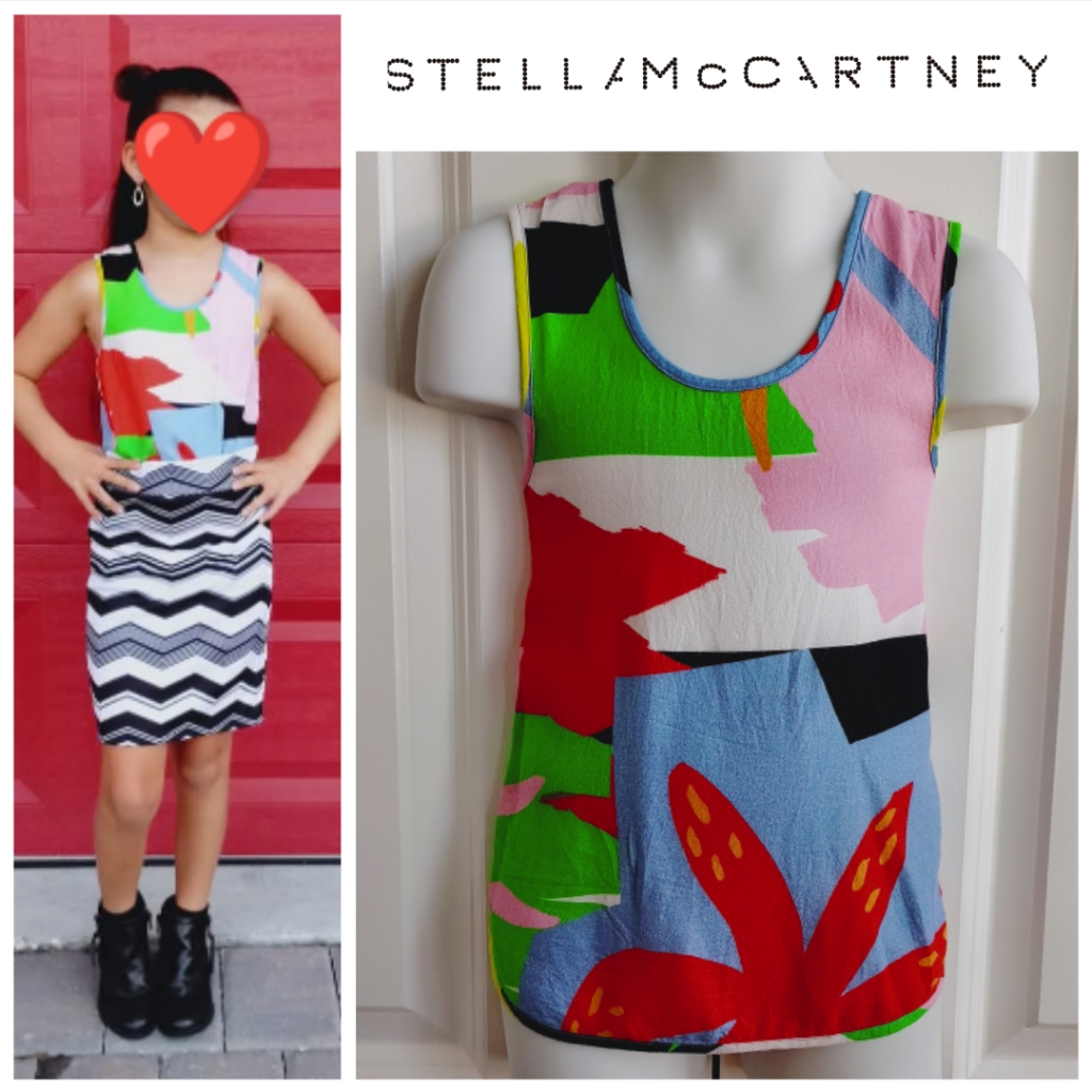 Stella Mccartney Abstract Blouse Uk Brand